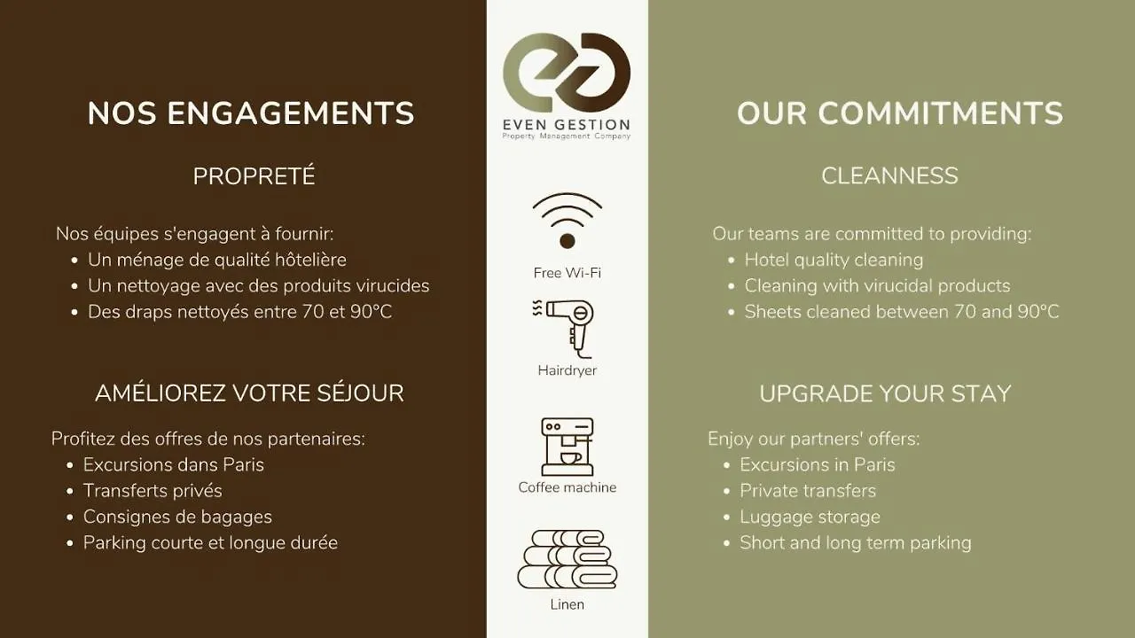 Appartement10P/Full Equipped/Bonne Nouvelle/Bourse Paris Apartment